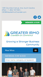 Mobile Screenshot of greaterirmochamber.com